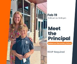 Meet the Principal - Elementary School Visit - RSVP Required